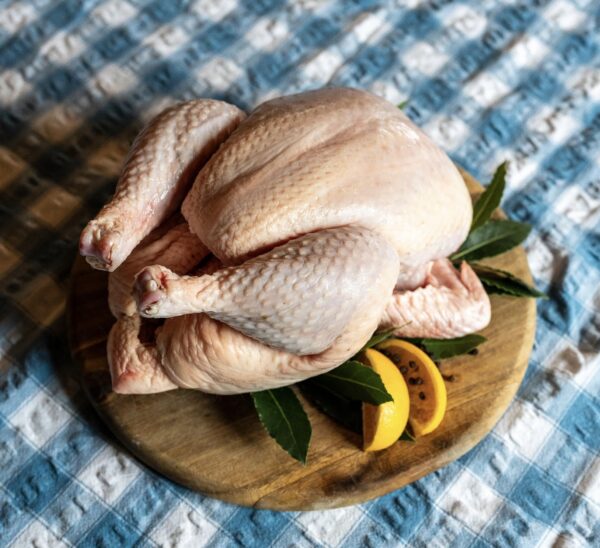 Whole oven ready Chickens Packed with giblets